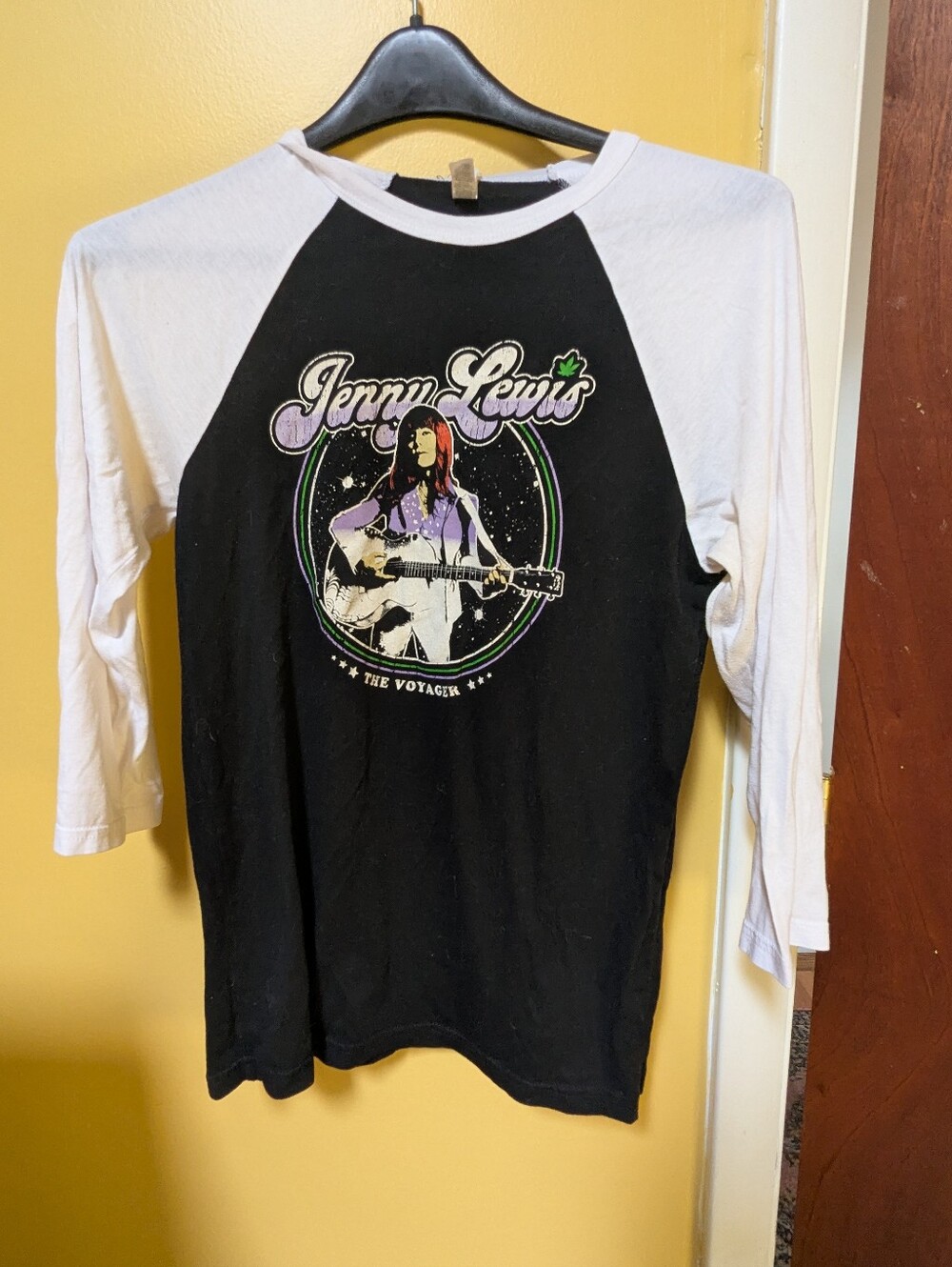 Jenny Lewis Voyager Tour Long Sleeve Raglan T-shirt